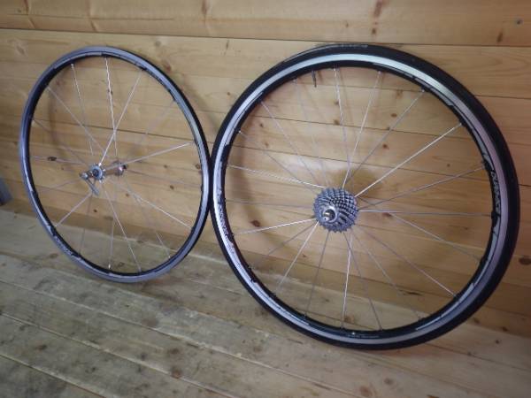 n733◆SHIMANO/シマノ DURA-ACE WH-7801 セット CS-7800 中古