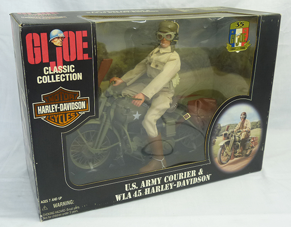 20年以上前のGI ジョー GI jOE 35周年記念モデル。HARLEY-DAVIDSON