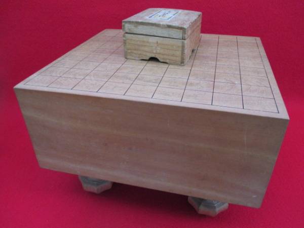 254【将棋盤】将棋台★将棋駒★セット★