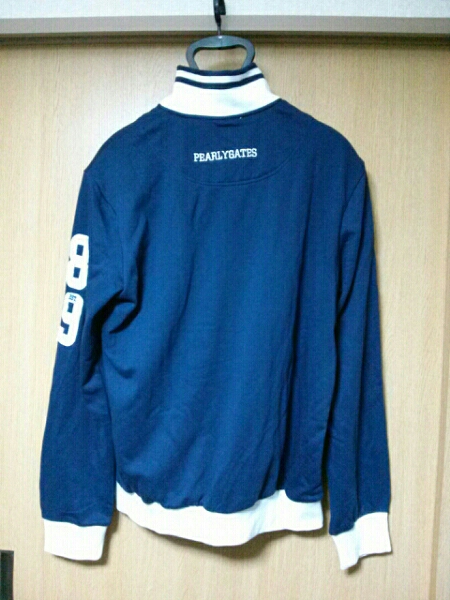 パーリーゲイツ トラックジャケット ネイビー系 タグ付き 6_2