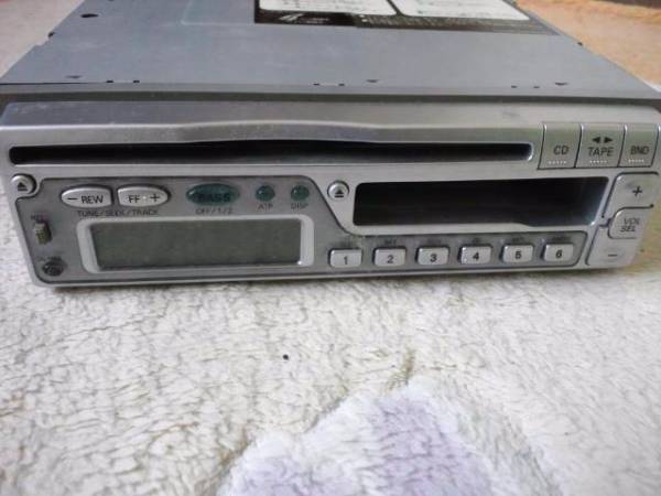 CD 1DIN SANYO FXCD-510J 当時物 カセットデッキ 旧車SANYO MD n*0