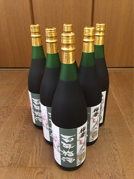 新品 未開封 百年梅酒6本 全て1800ml お買得 セット