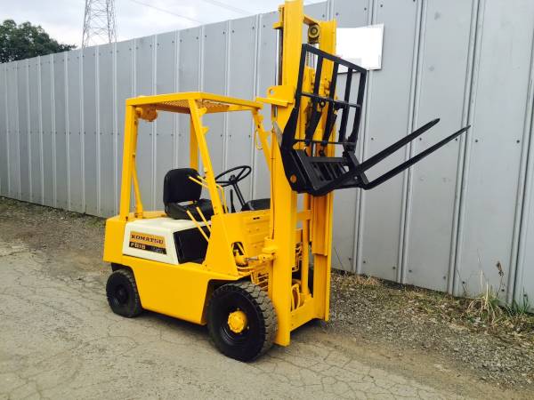 コマツ フォークリフト 1.5t FG15-12 ヒンジ有り 中古 千葉県