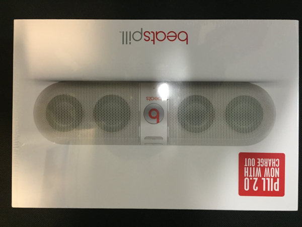 新品未使用 beats pill ホワイト 型番:beats pill 【公式通販】