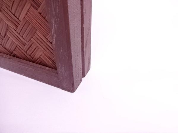 15938# 【1円～】網代利休梅風炉先屏風 寸法(cm) 【公式通販】