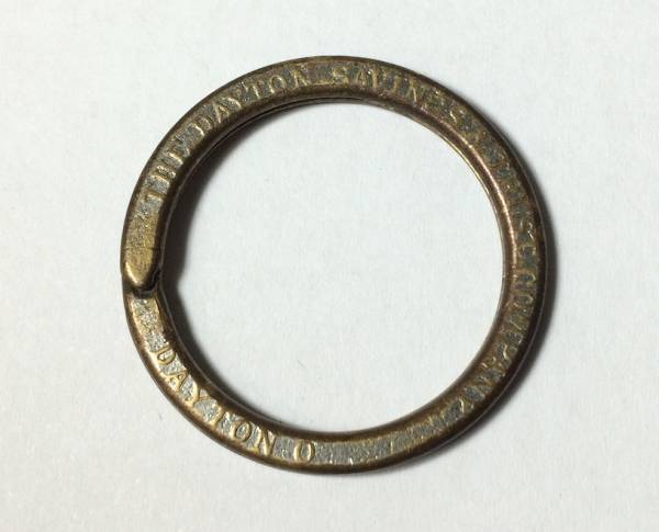 アンティーク キーリング アドバタイジング●ビンテージ