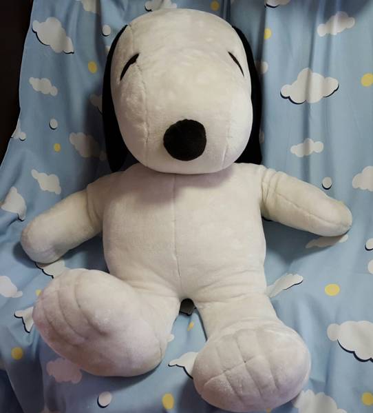 即決☆120cm PEANUTS 超 特大 スヌーピー ぬいぐるみ SNOPY 白 SC