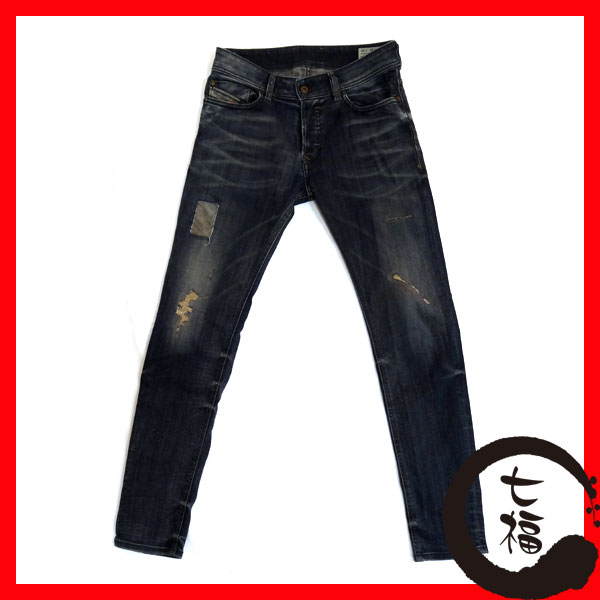 1円【ディーゼル】国内正規店 ダメージデニム 人気 良品 29