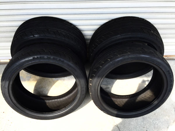 225/40 20 ネクセン N9000 バリ溝