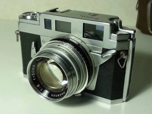 Konica IIIA Camera 50mm Rangefinder Film F⁄1.8 Vintage Hexanon