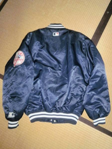 NewYork YANKEES サテンジャケット STARTER ナイター観戦にいかが