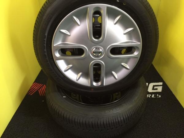 NISSAN キューブ 純正 15インチ+40 5.5J 新車外し 175/65R15 日産