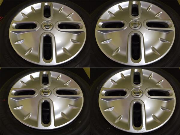 NISSAN キューブ 純正 15インチ+40 5.5J 新車外し 175/65R15 日産