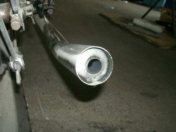 ★　なおページです　★ SR400 500 社外リアマフラー sr400
