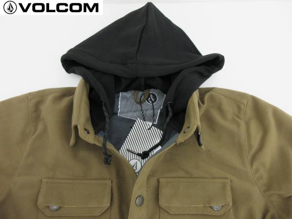 VOLCOM ボルコム ウェア ジャケット スノーボードウェア カーキ