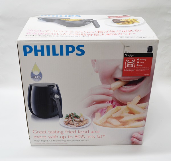 未使用 PHILIPS フィリップス ノンフライヤー HD9220 未使用 【公式通販】