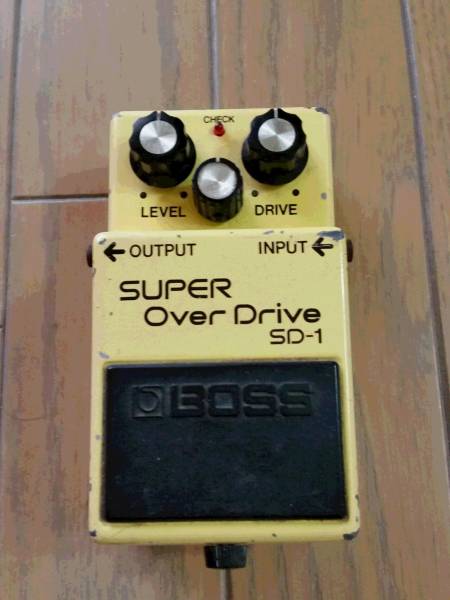 送料込 BOSS オーバードライブ SD-1 日本製 USED