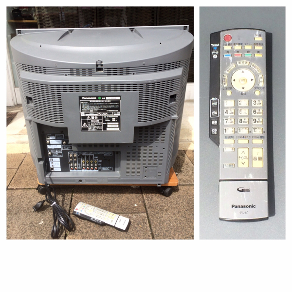 完動美品!! Panasonic ブラウン管テレビ 32型 TH-32D50 03年製
