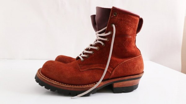 ホワイツ スモークジャンパー スエード ブーツ 9.5E ブラウン/B5