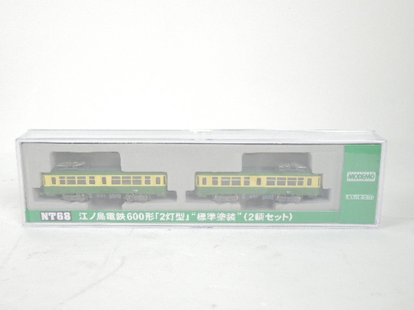 MODEMO NT68 江ノ島電鉄600型 2灯型 標準塗装 2両 set Y1818599