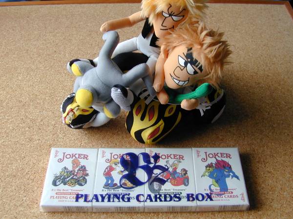 B'zトランプ 4種セット +おまけ 人形