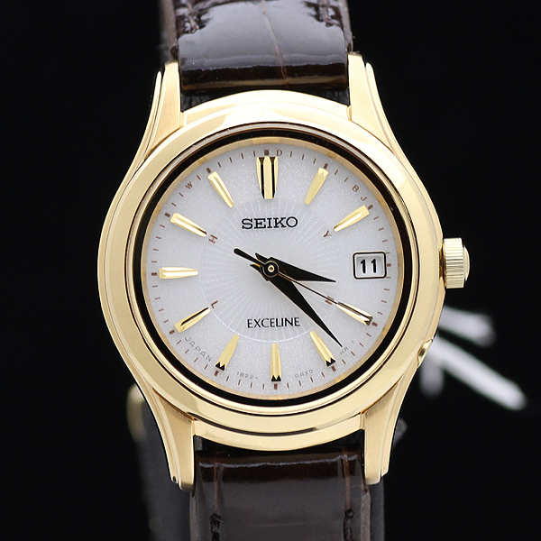 1円 未使用 セイコー エクセリーヌ レディス 1B22-0AM0 SWCW028