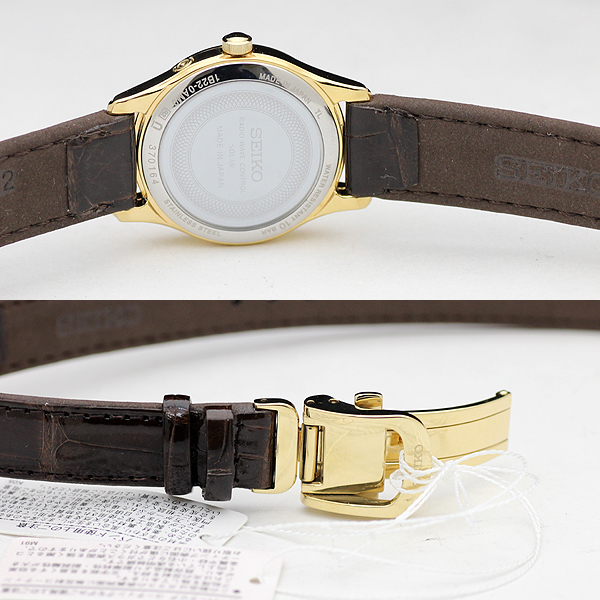 1円 未使用 セイコー エクセリーヌ レディス 1B22-0AM0 SWCW028