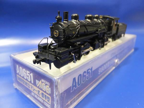 ②新同!マイクロエース A0651 9800形 9812 マレー式 蒸気機関車 N