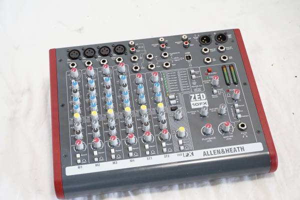 DJミキサー ALLEN&HEATH ZED 10 FX 完動美品 楽器・機材 ALLEN&amp