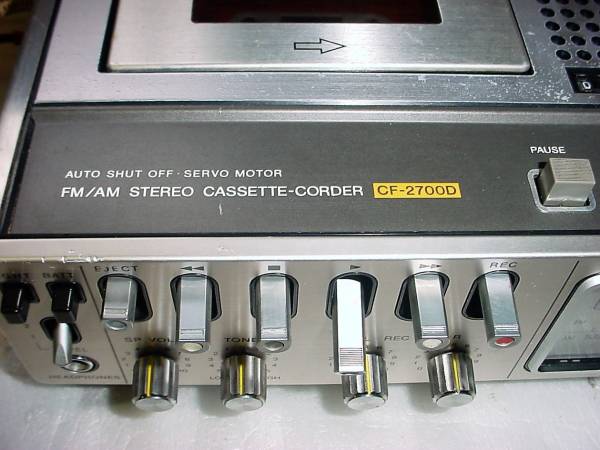 SONY，ラジカセデンスケ!CF-2700D，ベルト交換，清掃，整備，調整済!