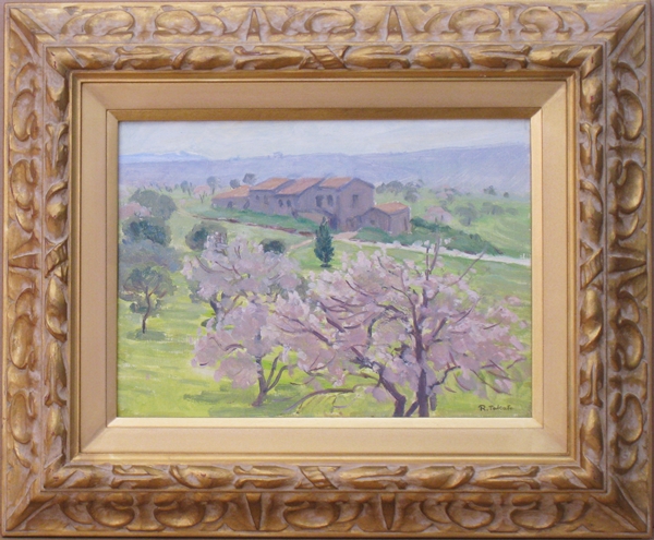 高田　力蔵 先生　『アグリゼントの春』　4F　油彩