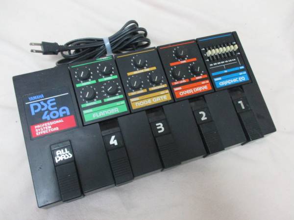YAMAHA レア！YAMAHA PSE40A VINTAGEマルチ 入れ替え可能 EQ OD NG FR