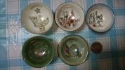 【福助】☆旧家蔵出し！旧日本軍 軍杯５品セット 美品 Ｋ1-1