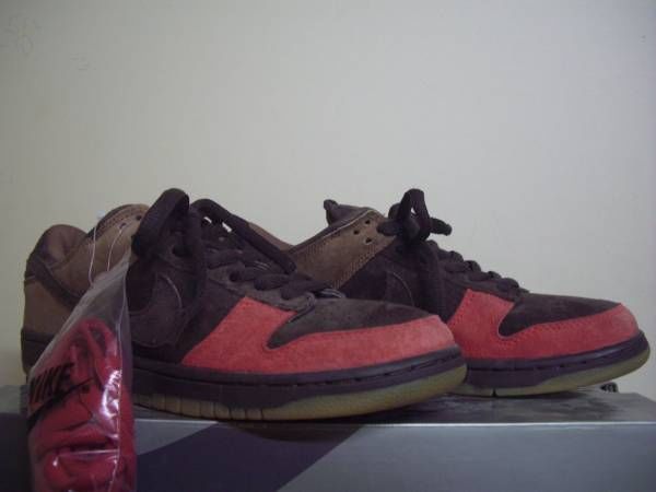 ナイキ ダンクLow SB つま赤　名作 デッドストック 新品未使用