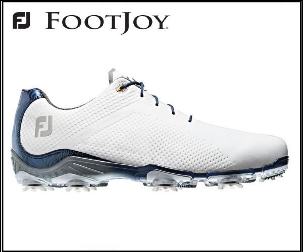 セール★防水レザーFootJoy D.N.A.Golfメンズ53437白★30cm