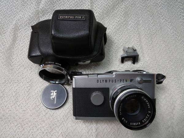 L6135■オリンパスカメラ/PENFT/Ｆ1.8/38ｍｍ/取説ケース付■