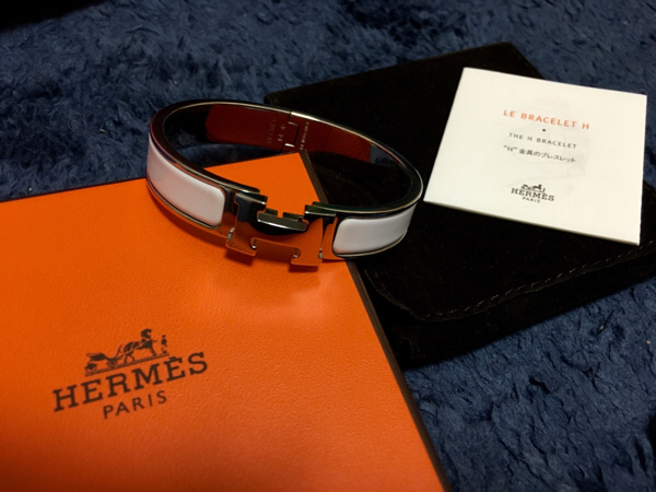 HERMESエルメスクリックHエナメルブレスレット