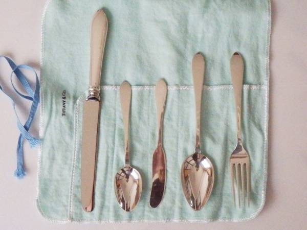 ティファニー 銀製 スターリング シルバー カトラリー 5本