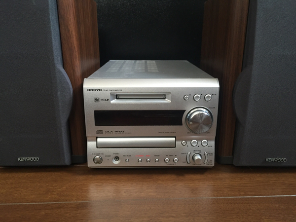 FR-7GX ONKYO ミニコンポの基準機！ONKYO ＆D-S7GX MD⁄CD⁄ﾁｭｰﾅ⁄
