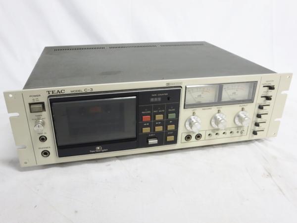 TEAC ティアック カセットデッキ C-3 13◆福57