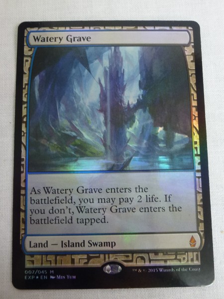 MTG 湿った墓 Watery Grave Foil 英語