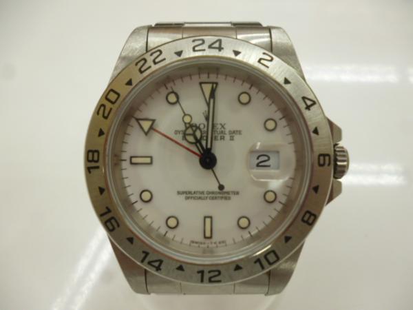 【上安店】★ロレックス★ROLEXエクスプローラーⅡ16570　T番