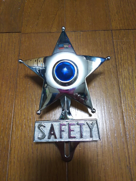 空冷VW Lowrider Safety starセーフティスター青 インパラ激安