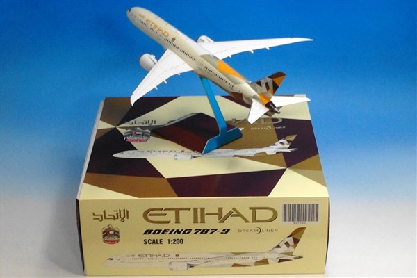 Etihad Airways 787-9 Boeing JC B787-9 Wings : ⁄ 42cm 1⁄200 A6-BLV