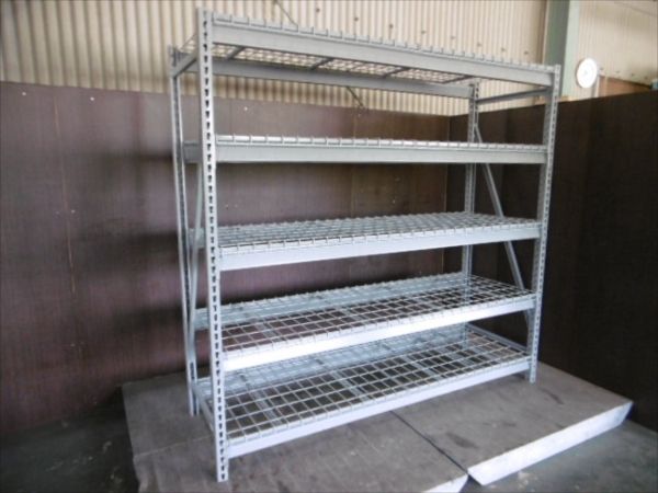 I0051 メタルシェルフ ラック Lyon US アミ棚 未使用品 輸入品