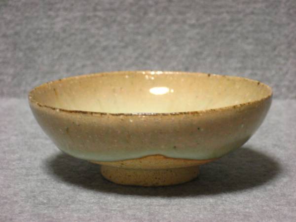 田中佐次郎『斑唐津 盃』共箱 加藤唐九郎 人間国宝 ぐい呑み徳利