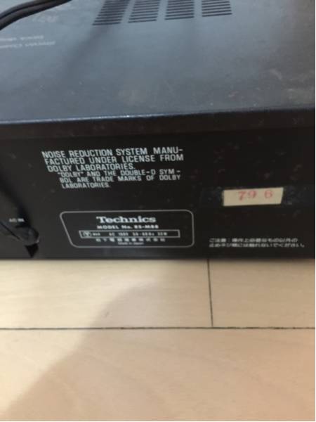 ☆Technics テクニクス カセットデッキ RS-M88☆中古整備済み ☆ご覧