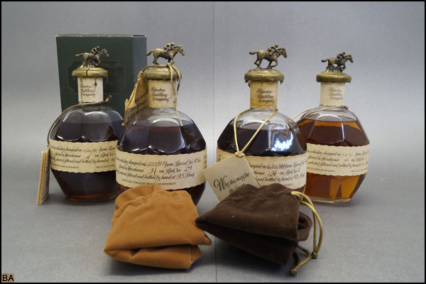 4298-まとめ売り◇ブラントン 750ml 46.5% Blanton 4本 食品、飲料