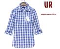 F004新品 アーバンリサーチ 7分袖シャツ カプリシャツ M