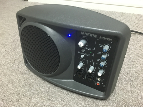 Mackie マッキー SRM150 パワードスピーカー 送料込!! レコーディング